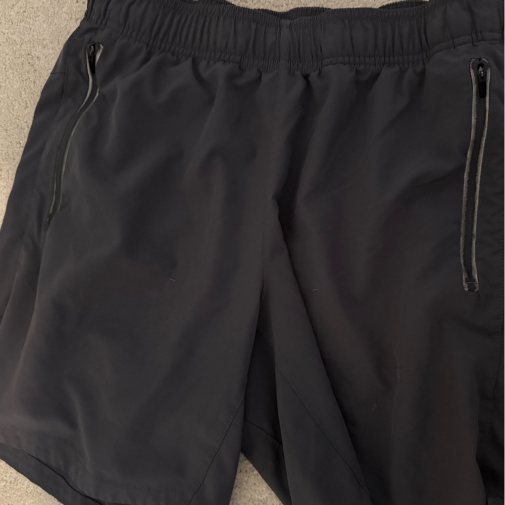 Men's Black Athletic Shorts